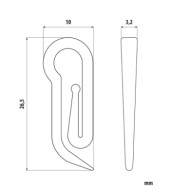 98641-S-01.JPG Ganci Per Tende G 5 25 Pz Accessori Per Tende Camion Tende