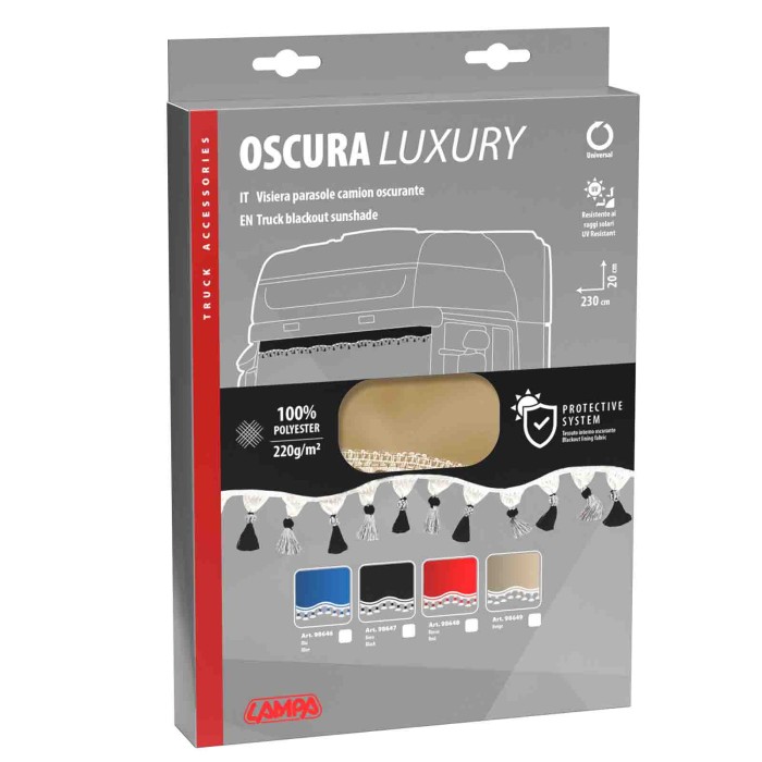 98649-S-01.JPG Oscura Fascia Parasole Per Camion Beige Tende Tende