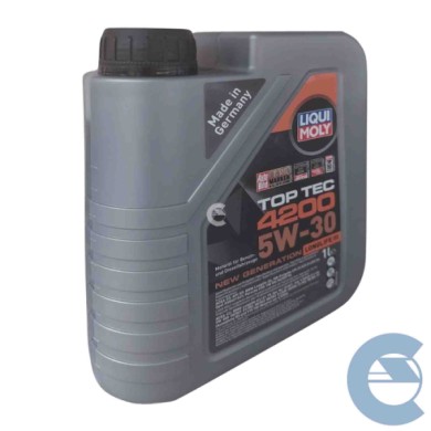 (4)LIQUI-MOLY-8972-TOPTEC42005W30.jpg Liqui Moly 8972 Top Tec 4200 5w30 1 Litro Olio Motore Benzina E Diesel