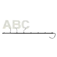 98709-S-01.JPG Spell It Led Binario Adesivo 24v Nero 50 Cm 9 Connettori Spell It Led Decorazioni Luminose