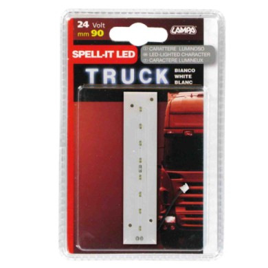 98731-S-01.JPG Spell It Led 90 Mm 24v Bianco I Spell It Led Decorazioni Luminose