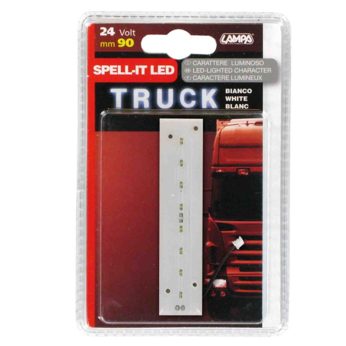 98731-S-01.JPG Spell It Led 90 Mm 24v Bianco I Spell It Led Decorazioni Luminose