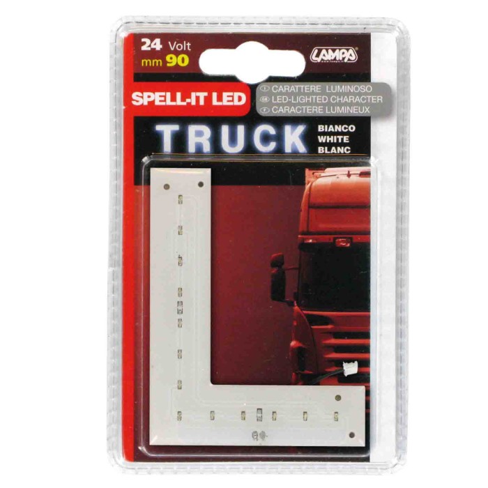 98734-S-01.JPG Spell It Led 90 Mm 24v Bianco L Spell It Led Decorazioni Luminose