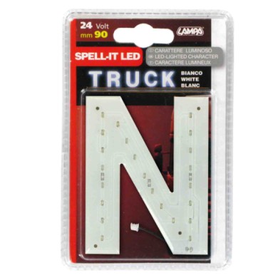 98736-S-01.JPG Spell It Led 90 Mm 24v Bianco N Spell It Led Decorazioni Luminose