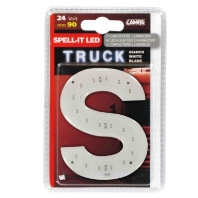 98741-S-01.JPG Spell It Led 90 Mm 24v Bianco S Spell It Led Decorazioni Luminose