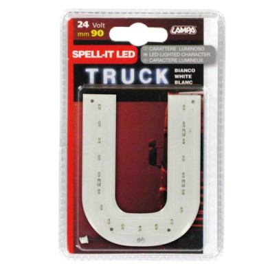 98743-S-01.JPG Spell It Led 90 Mm 24v Bianco U Spell It Led Decorazioni Luminose