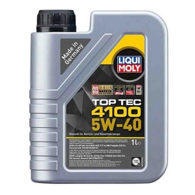 9510_4.jpg Liqui Moly Top Tec 4100 5w40 2 Litri 9510 Olio Motore Benzina E Diesel