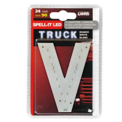 98744-S-01.JPG Spell It Led 90 Mm 24v Bianco V Spell It Led Decorazioni Luminose