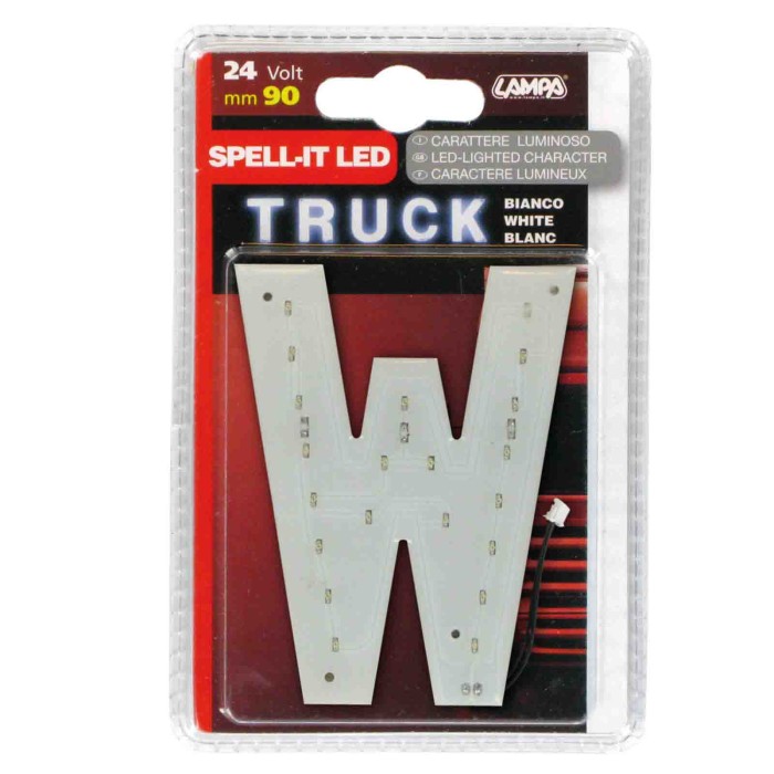 98745-S-01.JPG Spell It Led 90 Mm 24v Bianco W Spell It Led Decorazioni Luminose