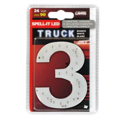 98751-S-01.JPG Spell It Led 90 Mm 24v Bianco 3 Spell It Led Decorazioni Luminose