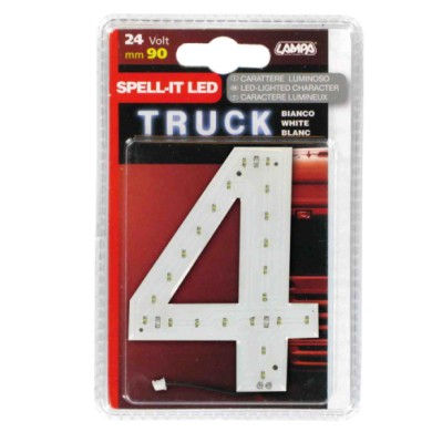 98752-S-01.JPG Spell It Led 90 Mm 24v Bianco 4 Spell It Led Decorazioni Luminose