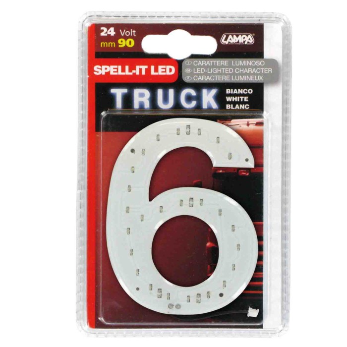 98754-S-01.JPG Spell It Led 90 Mm 24v Bianco 6 Spell It Led Decorazioni Luminose