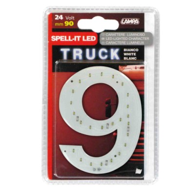 98757-S-01.JPG Spell It Led 90 Mm 24v Bianco 9 Spell It Led Decorazioni Luminose