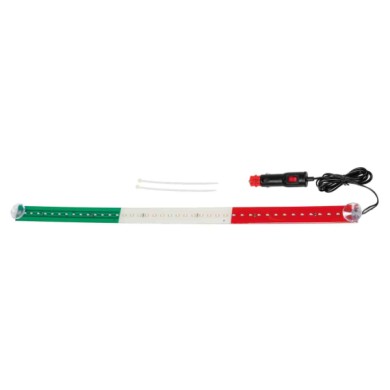 98764-S-03.JPG Bandiera Luminosa 60 Cm 42 Led 24v Italia Bandiere Ed Emblemi Decorazioni Luminose