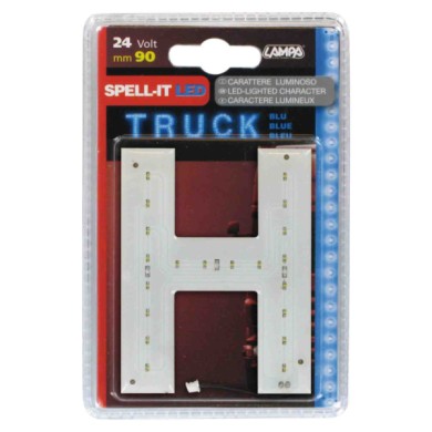 98772-S-01.JPG Spell It Led 90 Mm 24v Blu H Spell It Led Decorazioni Luminose