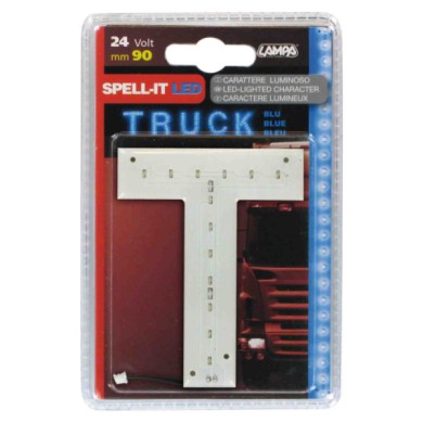 98784-S-01.JPG Spell It Led 90 Mm 24v Blu T Spell It Led Decorazioni Luminose