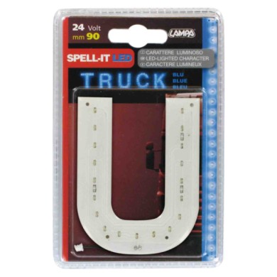 98785-S-01.JPG Spell It Led 90 Mm 24v Blu U Spell It Led Decorazioni Luminose