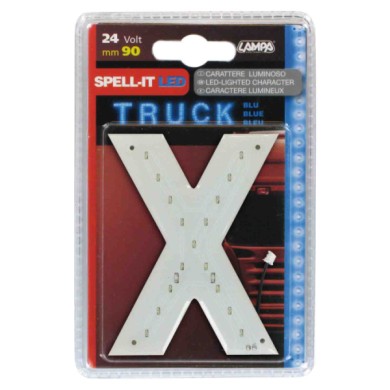98788-S-01.JPG Spell It Led 90 Mm 24v Blu X Spell It Led Decorazioni Luminose