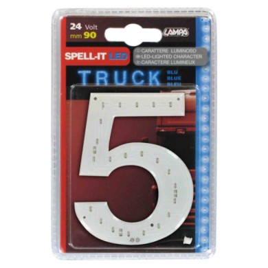 98795-S-01.JPG Spell It Led 90 Mm 24v Blu 5 Spell It Led Decorazioni Luminose
