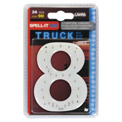98798-S-01.JPG Spell It Led 90 Mm 24v Blu 8 Spell It Led Decorazioni Luminose