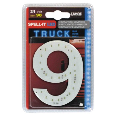 98799-S-01.JPG Spell It Led 90 Mm 24v Blu 9 Spell It Led Decorazioni Luminose