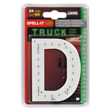 98812-S-01.JPG Spell It Led 90 Mm 24v Verde D Spell It Led Decorazioni Luminose
