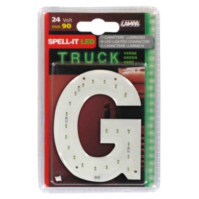 98815-S-03.JPG Spell It Led 90 Mm 24v Verde G Spell It Led Decorazioni Luminose