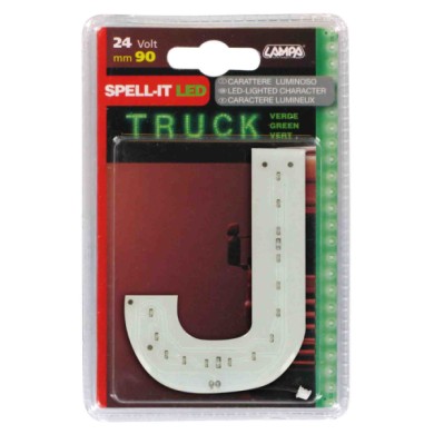 98818-S-01.JPG Spell It Led 90 Mm 24v Verde J Spell It Led Decorazioni Luminose
