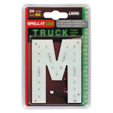 98821-S-01.JPG Spell It Led 90 Mm 24v Verde M Spell It Led Decorazioni Luminose