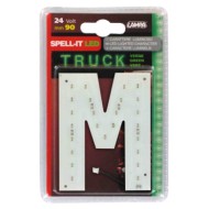 98821-S-01.JPG Spell It Led 90 Mm 24v Verde M Spell It Led Decorazioni Luminose