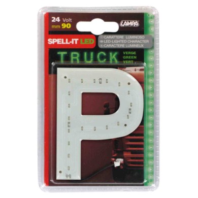98824-S-01.JPG Spell It Led 90 Mm 24v Verde P Spell It Led Decorazioni Luminose