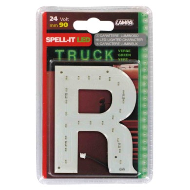 98826-S-01.JPG Spell It Led 90 Mm 24v Verde R Spell It Led Decorazioni Luminose