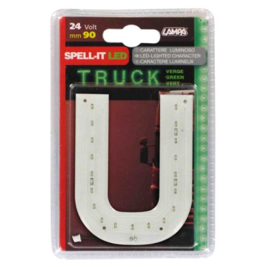98829-S-01.JPG Spell It Led 90 Mm 24v Verde U Spell It Led Decorazioni Luminose