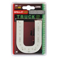 Spell It Led 90 Mm 24v Verde U Spell It Led Decorazioni Luminose