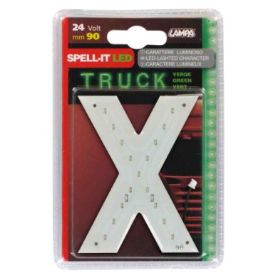 98832-S-01.JPG Spell It Led 90 Mm 24v Verde X Spell It Led Decorazioni Luminose