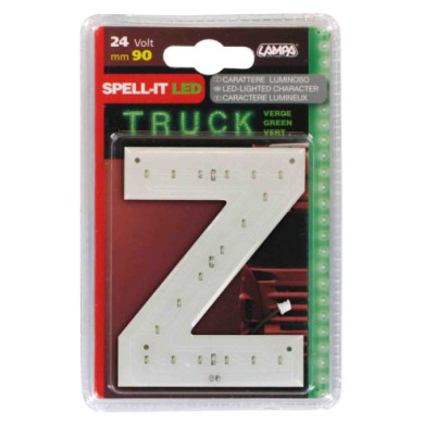 98834-S-01.JPG Spell It Led 90 Mm 24v Verde Z Spell It Led Decorazioni Luminose