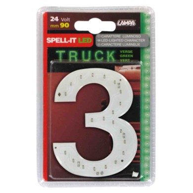 98837-S-01.JPG Spell It Led 90 Mm 24v Verde 3 Spell It Led Decorazioni Luminose