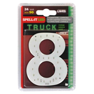 98842-S-01.JPG Spell It Led 90 Mm 24v Verde 8 Spell It Led Decorazioni Luminose