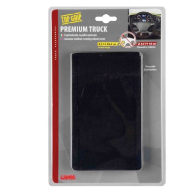 98849-C-01.JPG Premium Truck Coprivolante In Pelle M Ø 44/46 Cm Nero Coprivolanti Da Cucire In Vera Pelle Coprivolanti Da Cucire