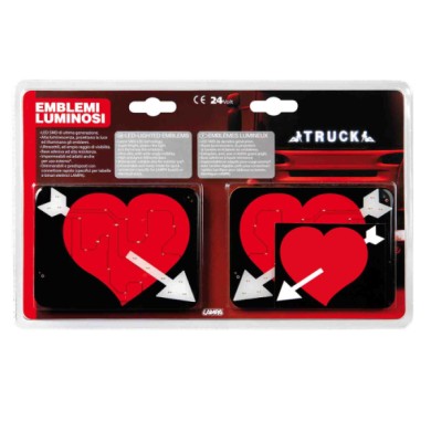 98865-D-01.JPG Spell It Led Coppia Emblemi 24v Cuore Spell It Led Decorazioni Luminose