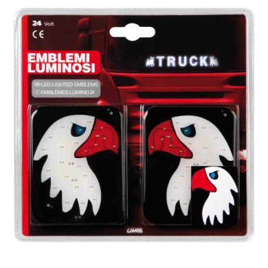 98873-D-01.JPG Spell It Led Coppia Emblemi 24v Aquila Spell It Led Decorazioni Luminose