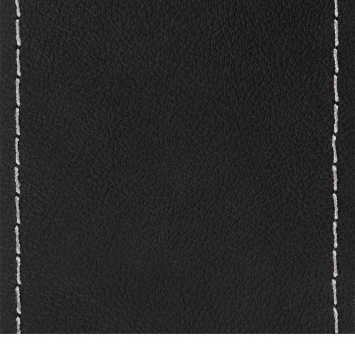 98884-S-01.JPG Premium Truck Coprivolante In Pelle M Ø 44/46 Cm Nero/argento Coprivolanti Da Cucire In Vera Pelle Coprivolanti D