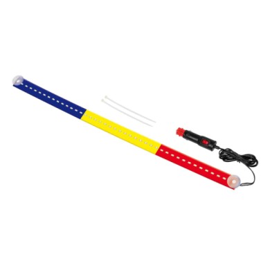 98895-C-01.JPG Bandiera Luminosa 60 Cm 42 Led 24v Romania Bandiere Ed Emblemi Decorazioni Luminose
