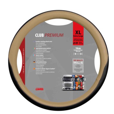 98916-S-02.JPG Club Coprivolante In Skeentex Xl Ø 49/51 Cm Beige Coprivolanti In Skeentex Coprivolanti