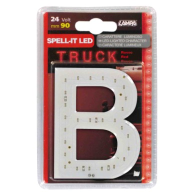 98931-S-01.JPG Spell It Led 90 Mm 24v Rosso B Spell It Led Decorazioni Luminose