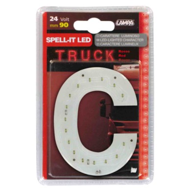98932-S-01.JPG Spell It Led 90 Mm 24v Rosso C Spell It Led Decorazioni Luminose