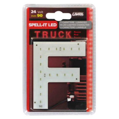 98935-S-01.JPG Spell It Led 90 Mm 24v Rosso F Spell It Led Decorazioni Luminose