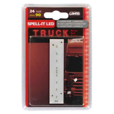 98938-S-01.JPG Spell It Led 90 Mm 24v Rosso I Spell It Led Decorazioni Luminose