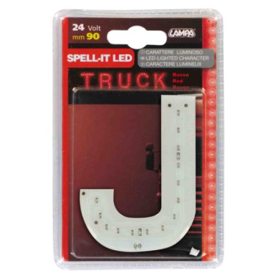 98939-S-01.JPG Spell It Led 90 Mm 24v Rosso J Spell It Led Decorazioni Luminose