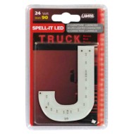 98939-S-01.JPG Spell It Led 90 Mm 24v Rosso J Spell It Led Decorazioni Luminose